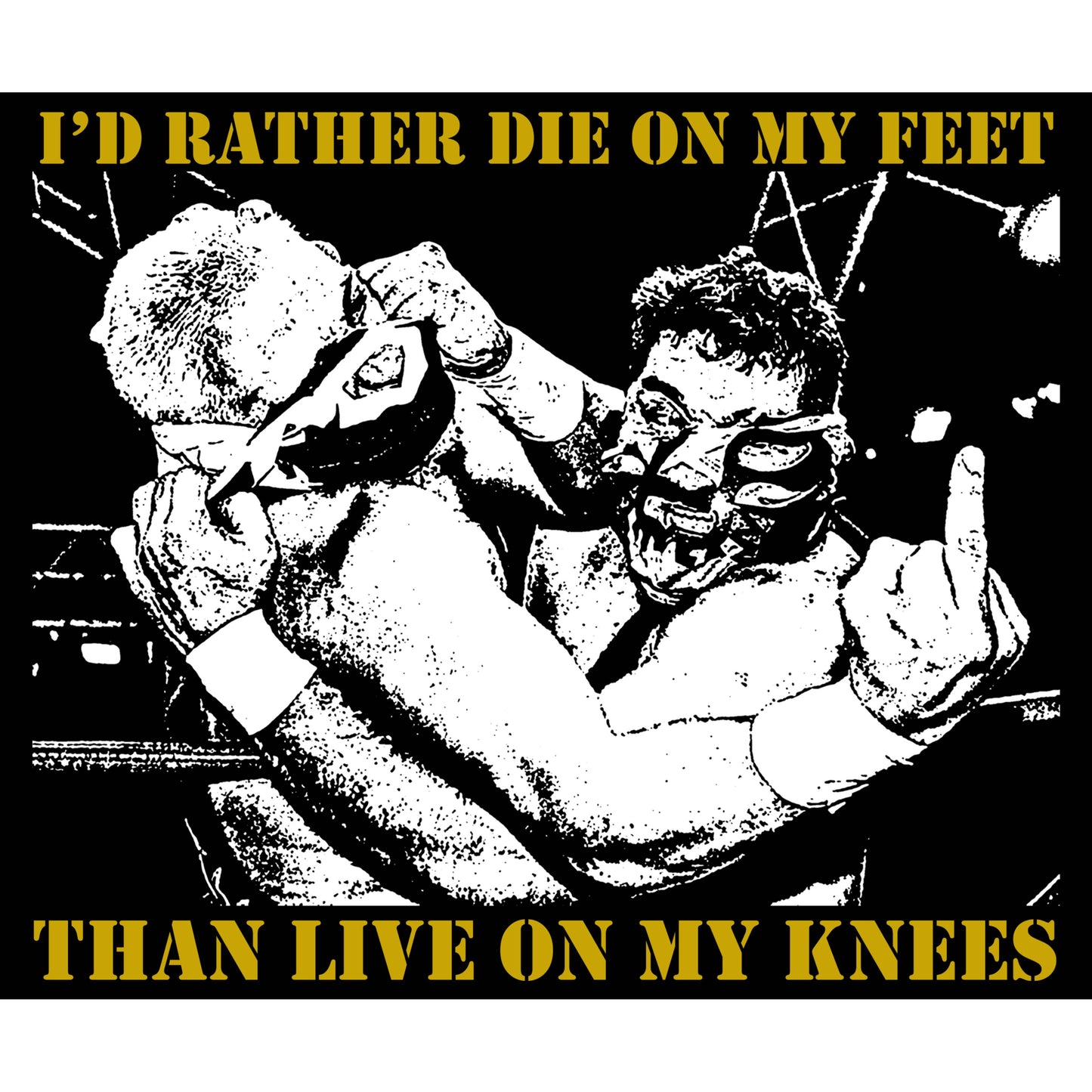 DIE ON MY FEET Sticker