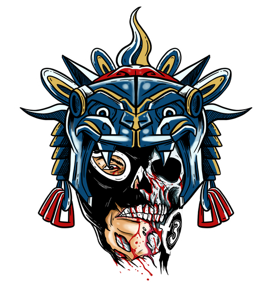 3F AZTECA Sticker
