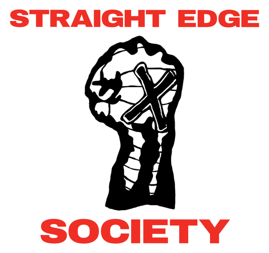 STRAIGHT EDGE SOCIETY Stickers