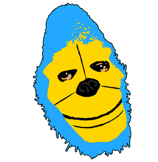 KEMONITO Head Sticker