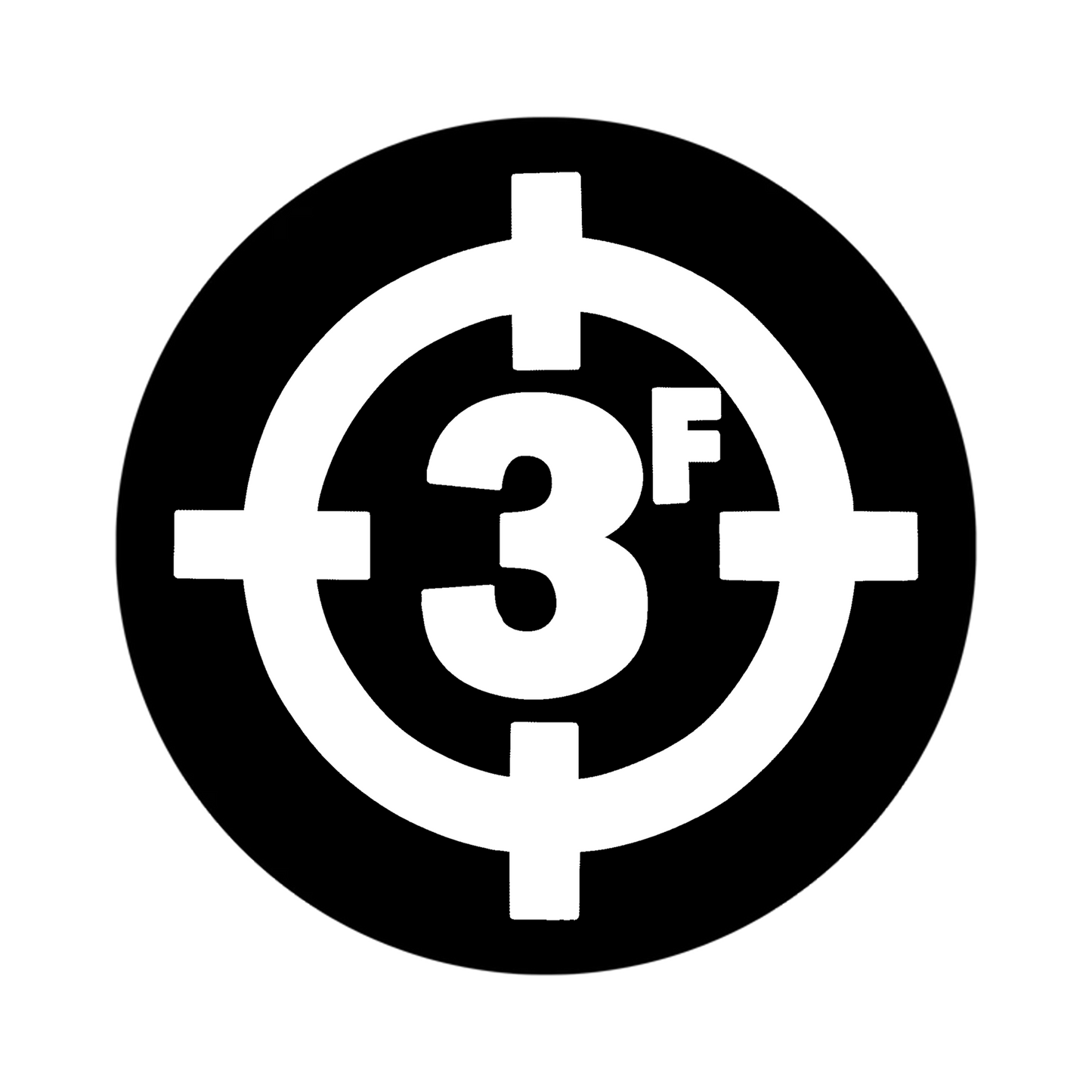 3F LOGO Sticker
