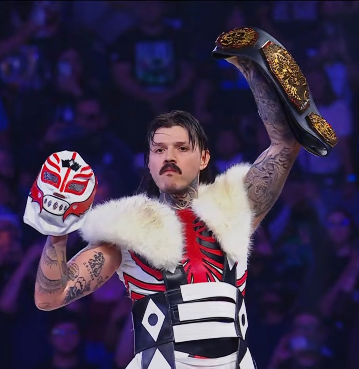 DOM MYSTERIO TRIPLEMANIA 34 MASK