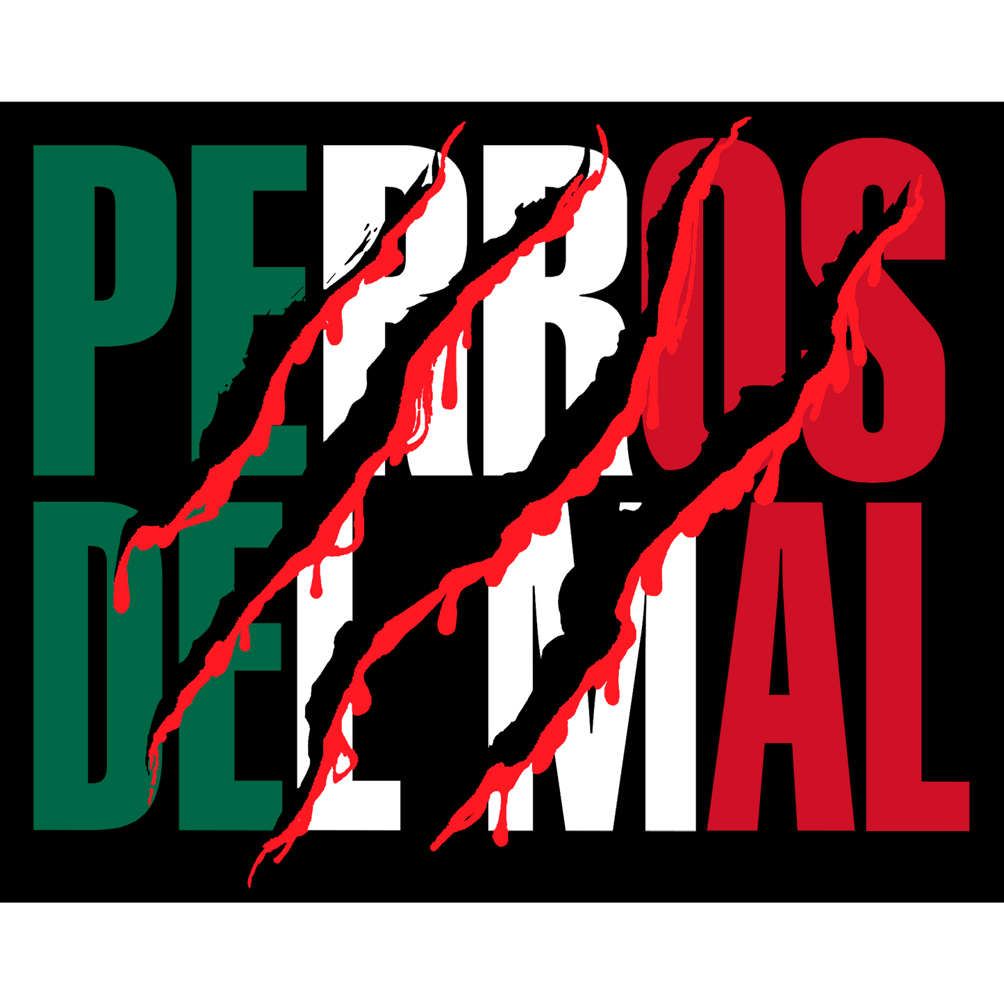 PERROS DEL MAL Sticker