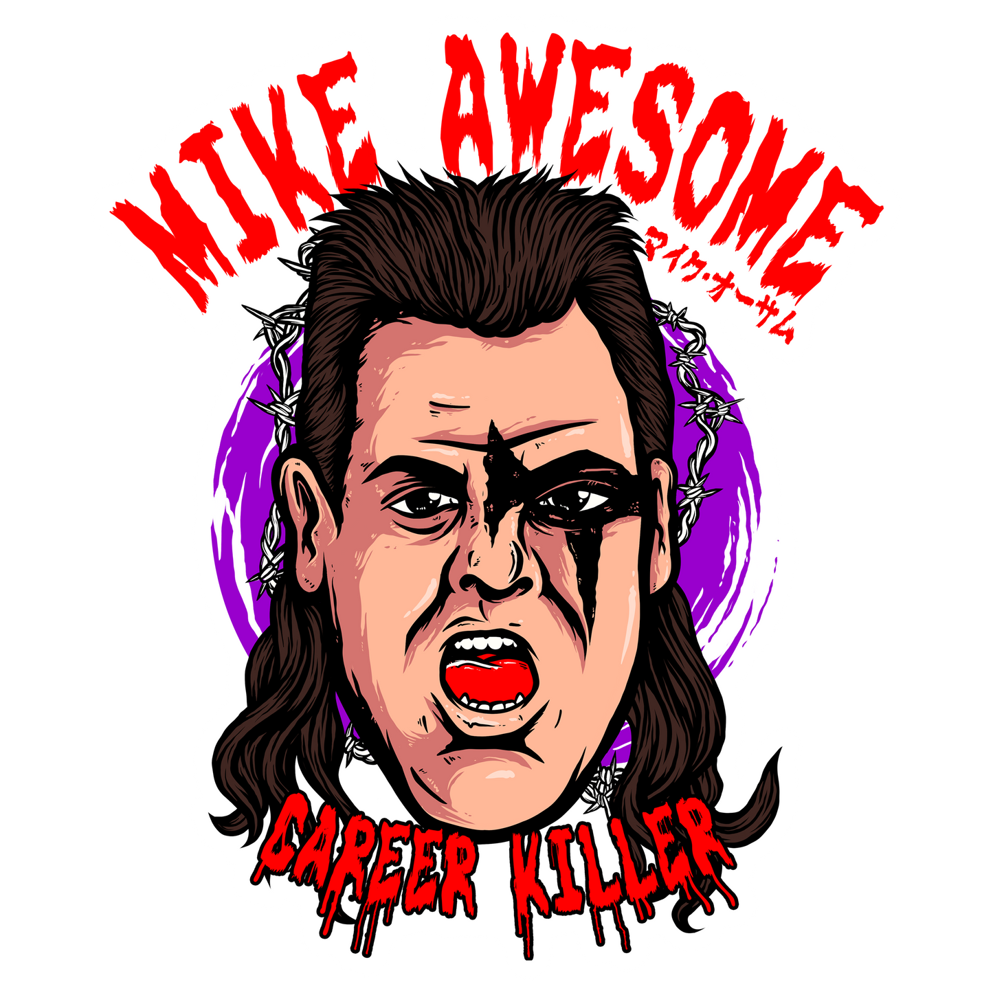 MIKE AWESOME Sticker
