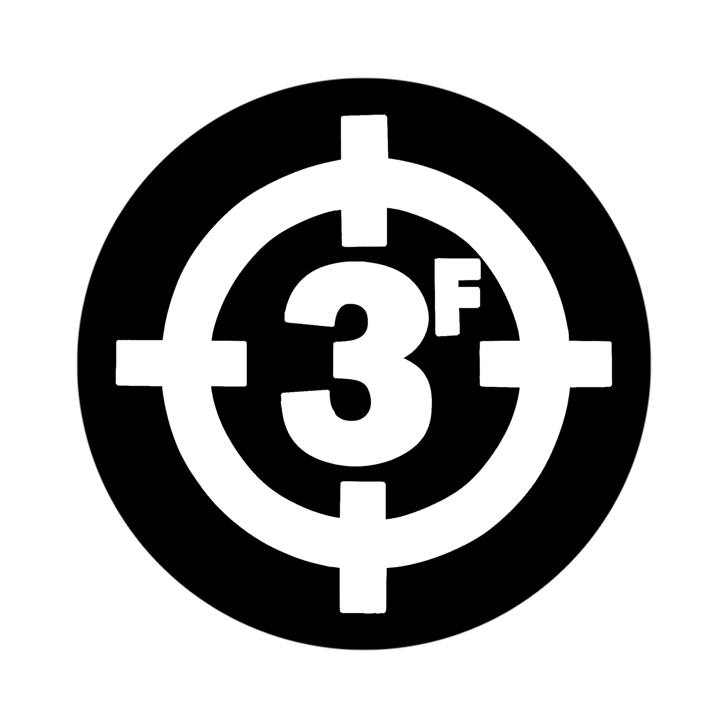 3F LOGO Sticker – Three Falls Brand
